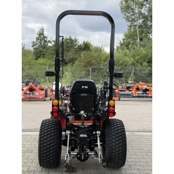 Hinomoto HM-255 (HST) su frontaliniu krautuvu