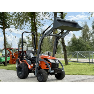 Hinomoto HM-255 (HST) с фронтальным погрузчиком