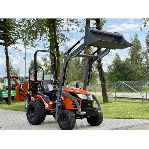 Hinomoto HM-255 (HST) su frontaliniu krautuvu