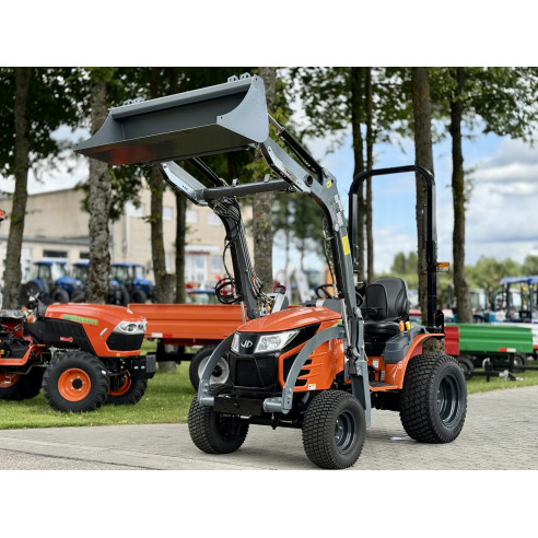 Hinomoto HM-255 (HST) su frontaliniu krautuvu