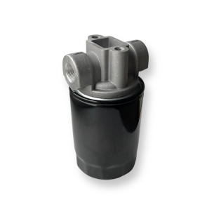 Hydraulic filter with bracket