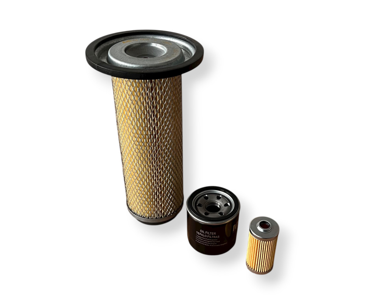 Filtrų komplektas ISEKI TU185, TU205, TU225, TU245 (var.2)