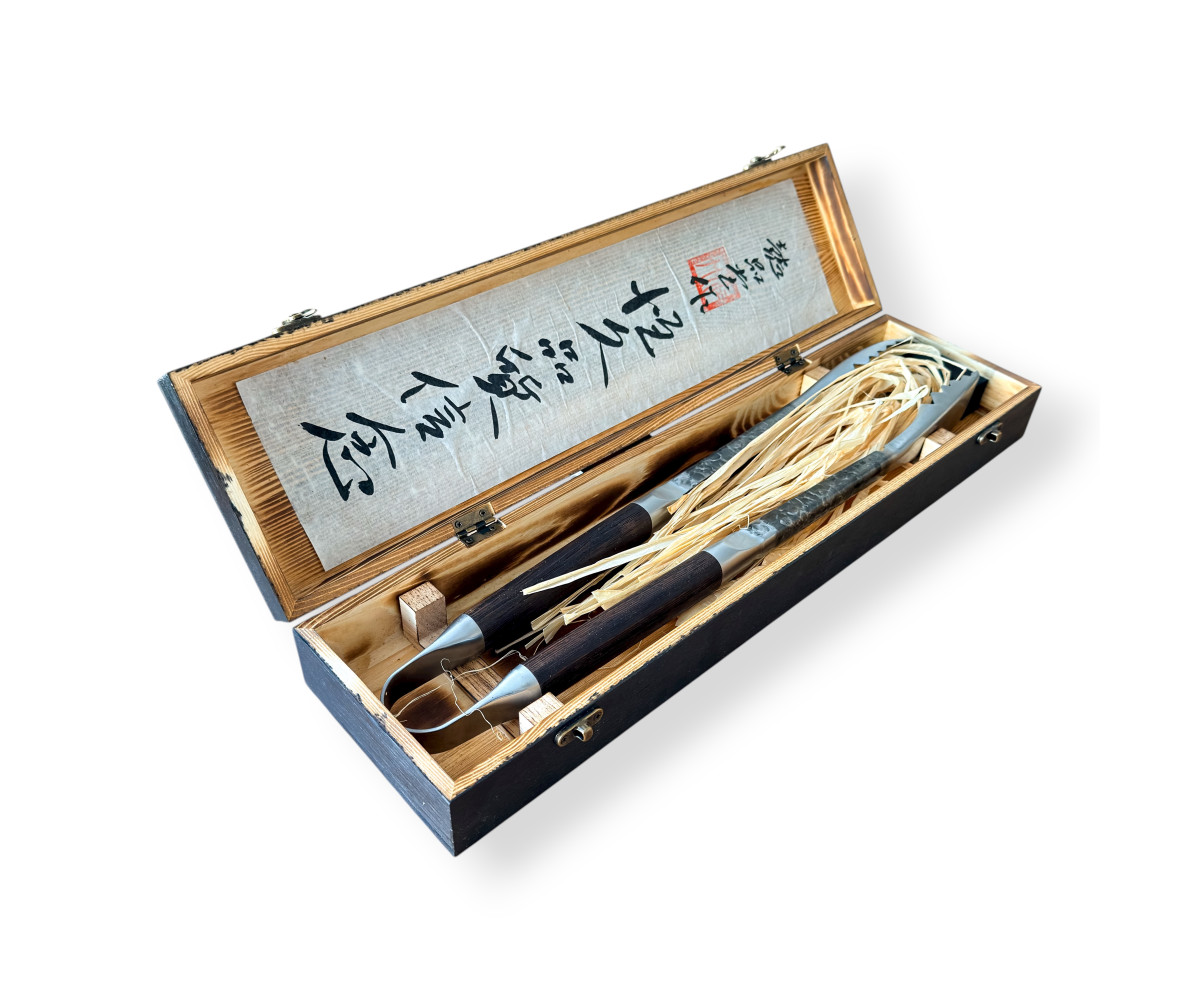 Grilio žnyplės Satake KURO