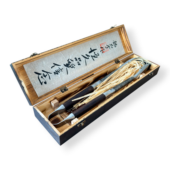 Grilio žnyplės Satake KURO