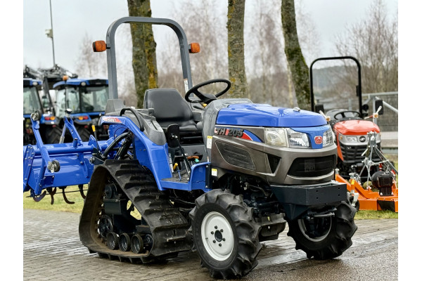 Iseki TH-205 su žemės dirbimo freza