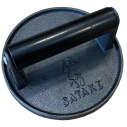 SATAKE cast iron meat press