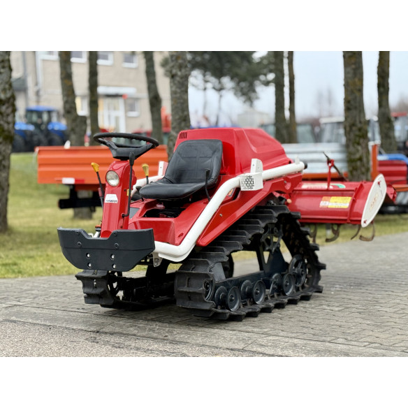 Yanmar AC-10 su žemės dirbimo freza