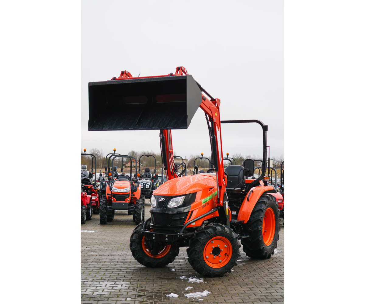 Hinomoto HM475 su frontaliniu krautuvu