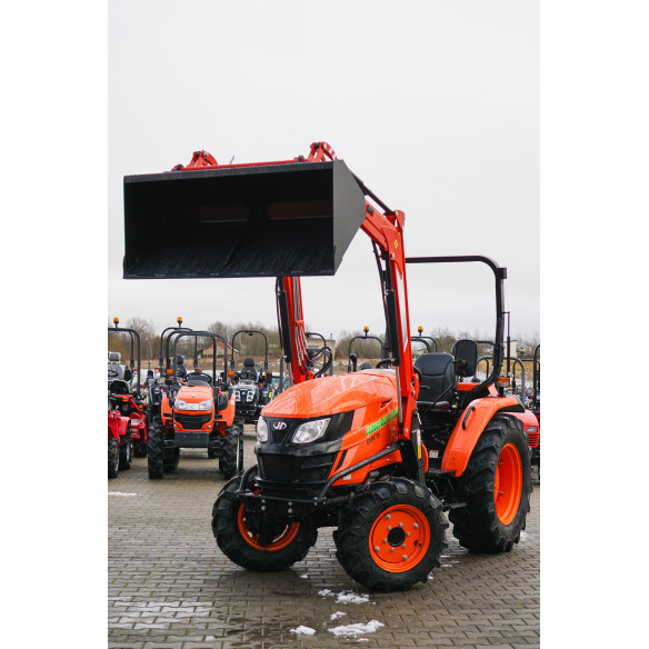 Hinomoto HM475 su frontaliniu krautuvu