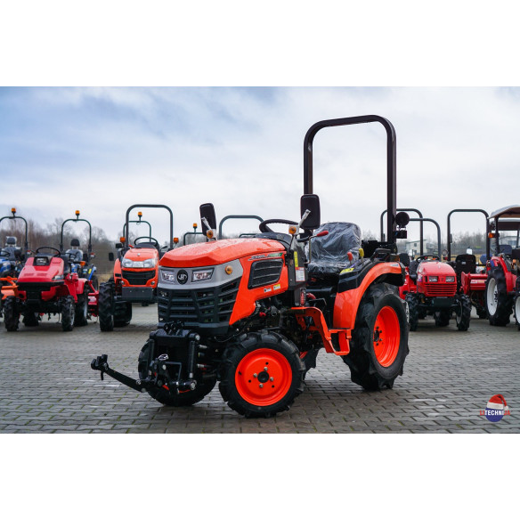 Hinomoto HM-3030 su priekine 3-jų taškų pakaba + darbinis velenas priekyje!