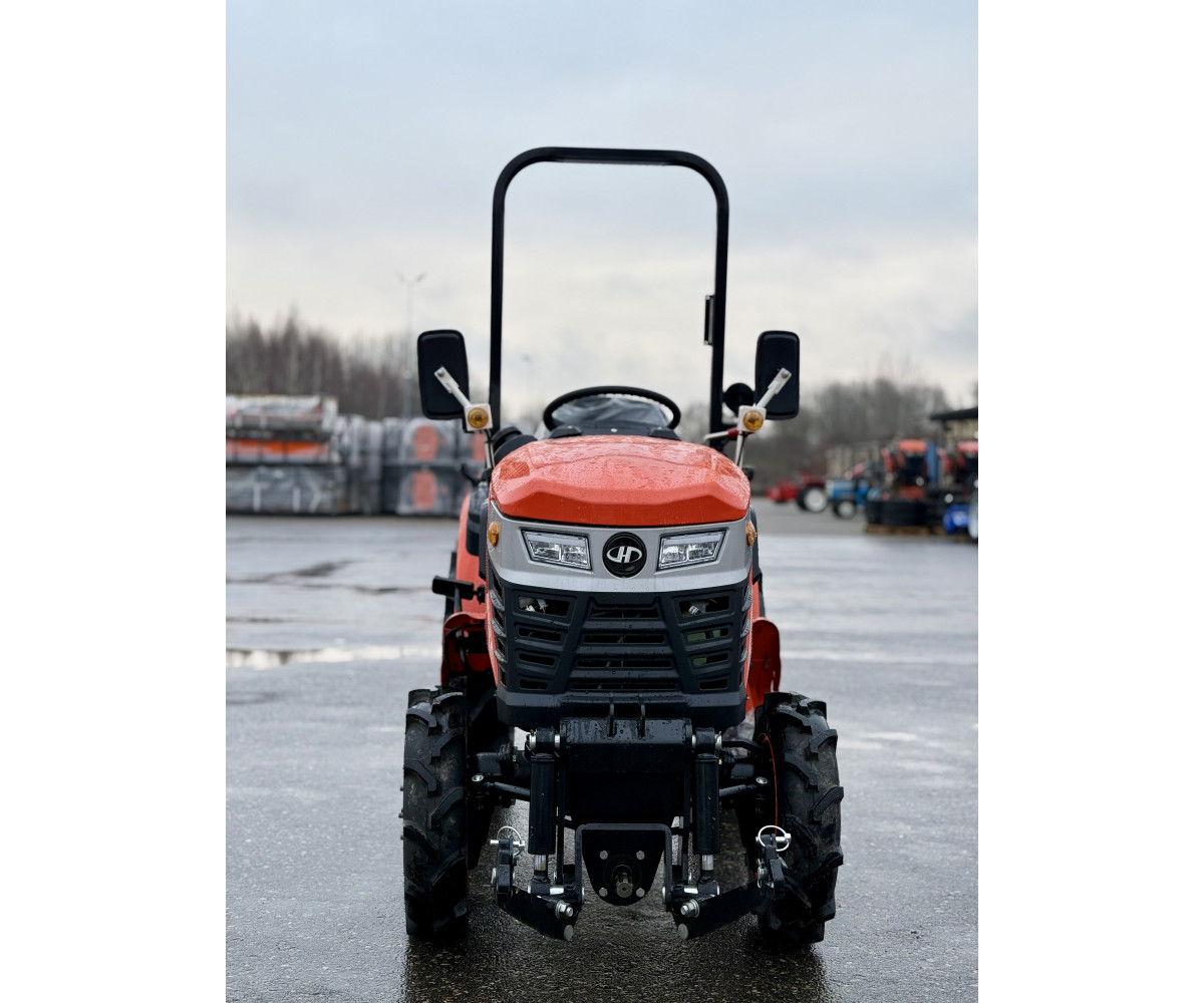 Hinomoto HM-3030 su priekine 3-jų taškų pakaba