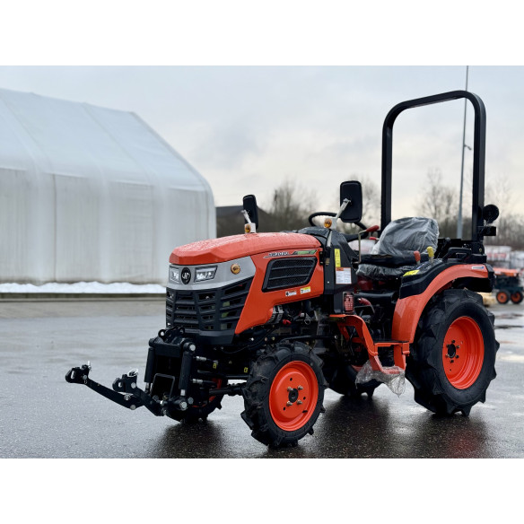 Hinomoto HM-3030 su priekine 3-jų taškų pakaba