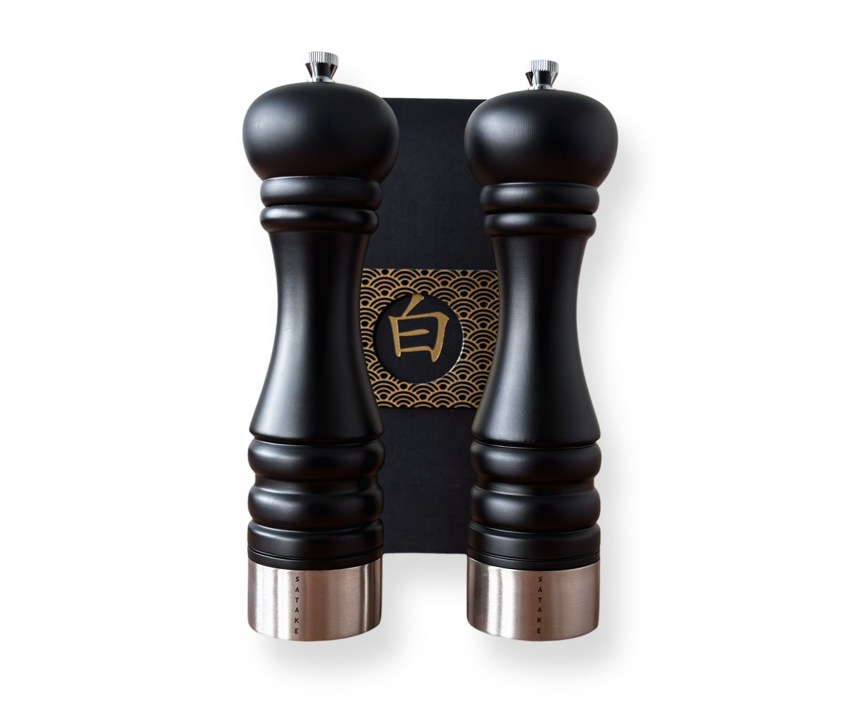 Salt and pepper shaker set Satake Shiro