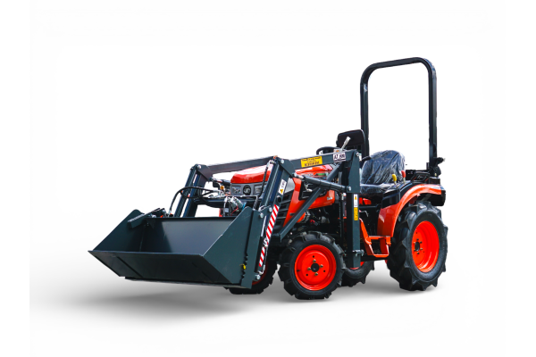 Hinomoto HM3030 su multifunkciniu krautuvu