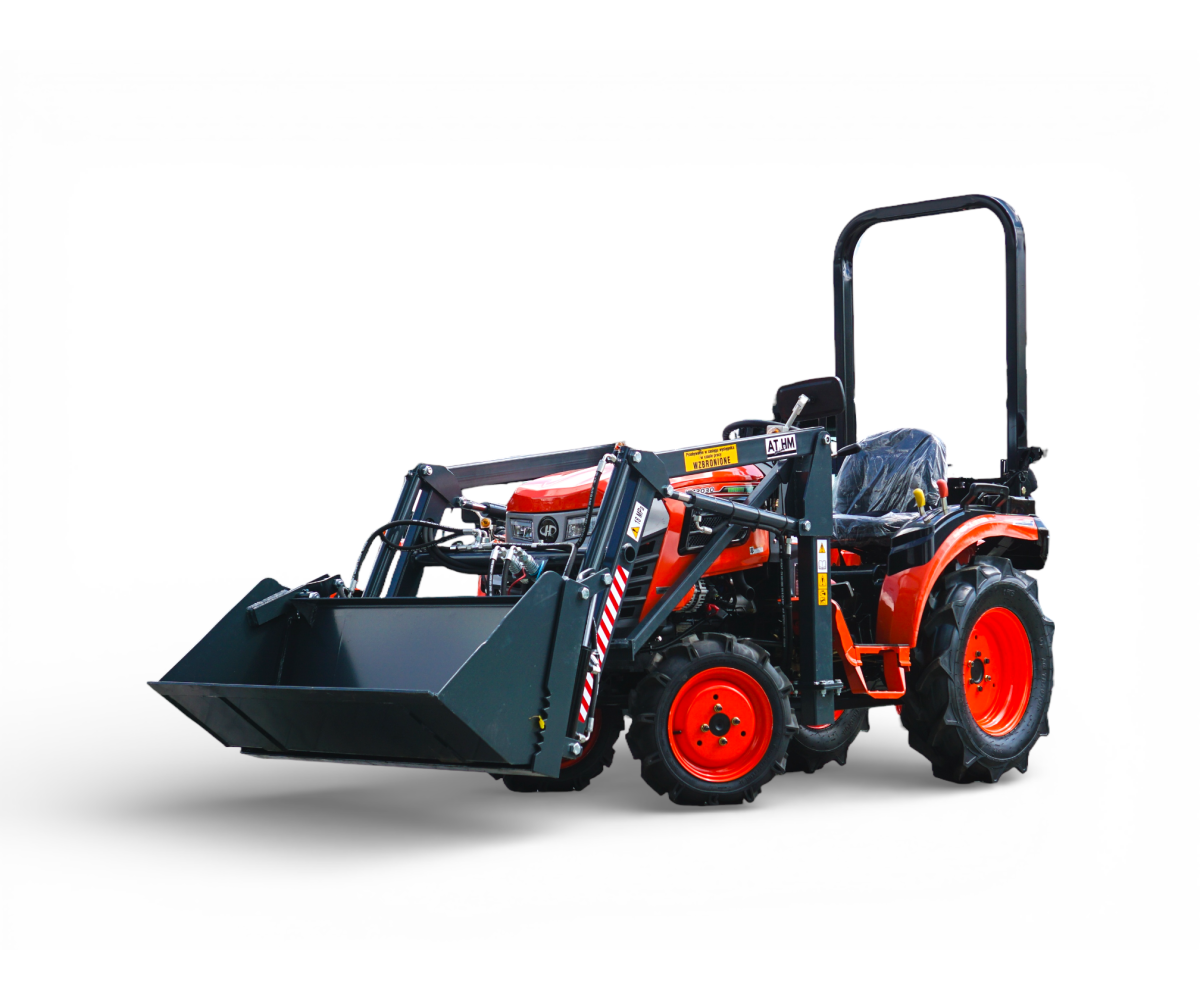 Hinomoto HM3030 su multifunkciniu krautuvu