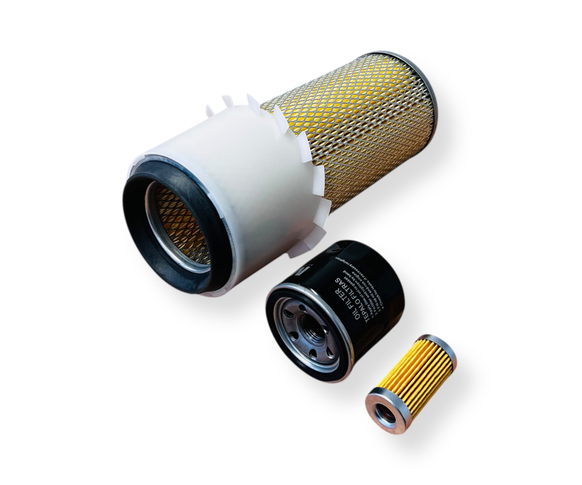 Filtrų komplektas MITSUBISHI D1650, D1850, D2050