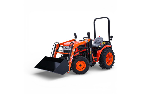 Hinomoto HM3030 su frontaliniu krautuvu