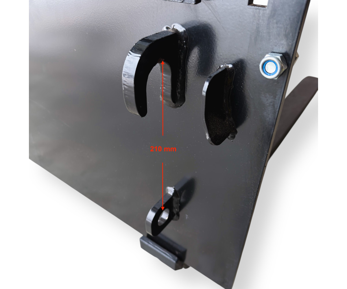 Pallet forks for front loader