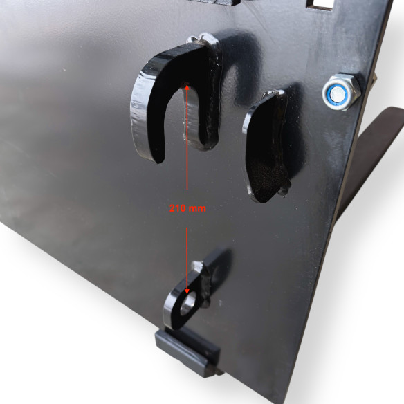 Pallet forks for front loader