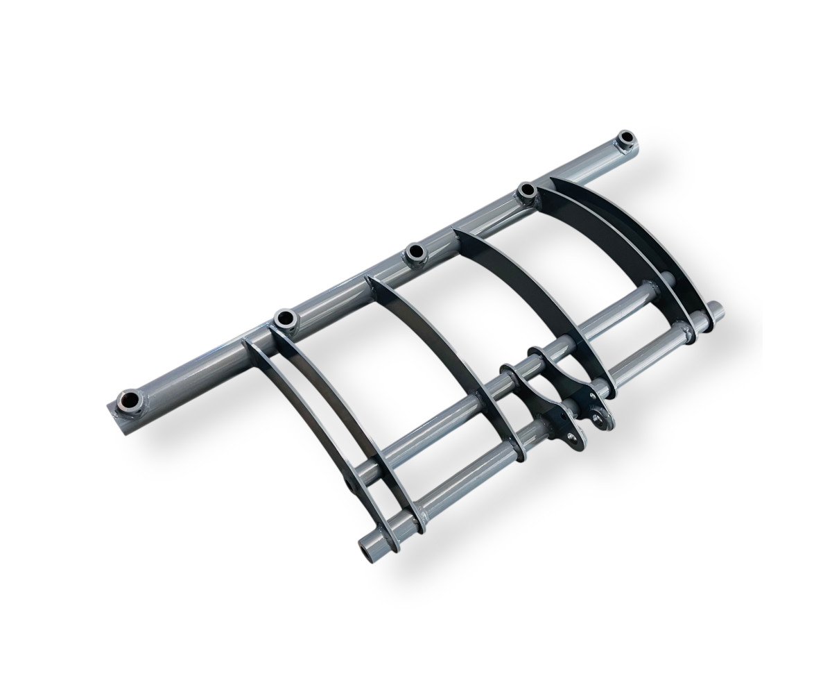 Bucket clamping frame