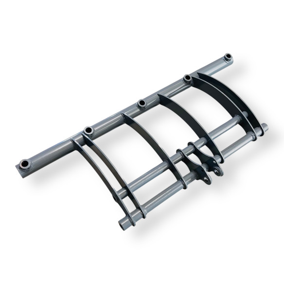 Bucket clamping frame