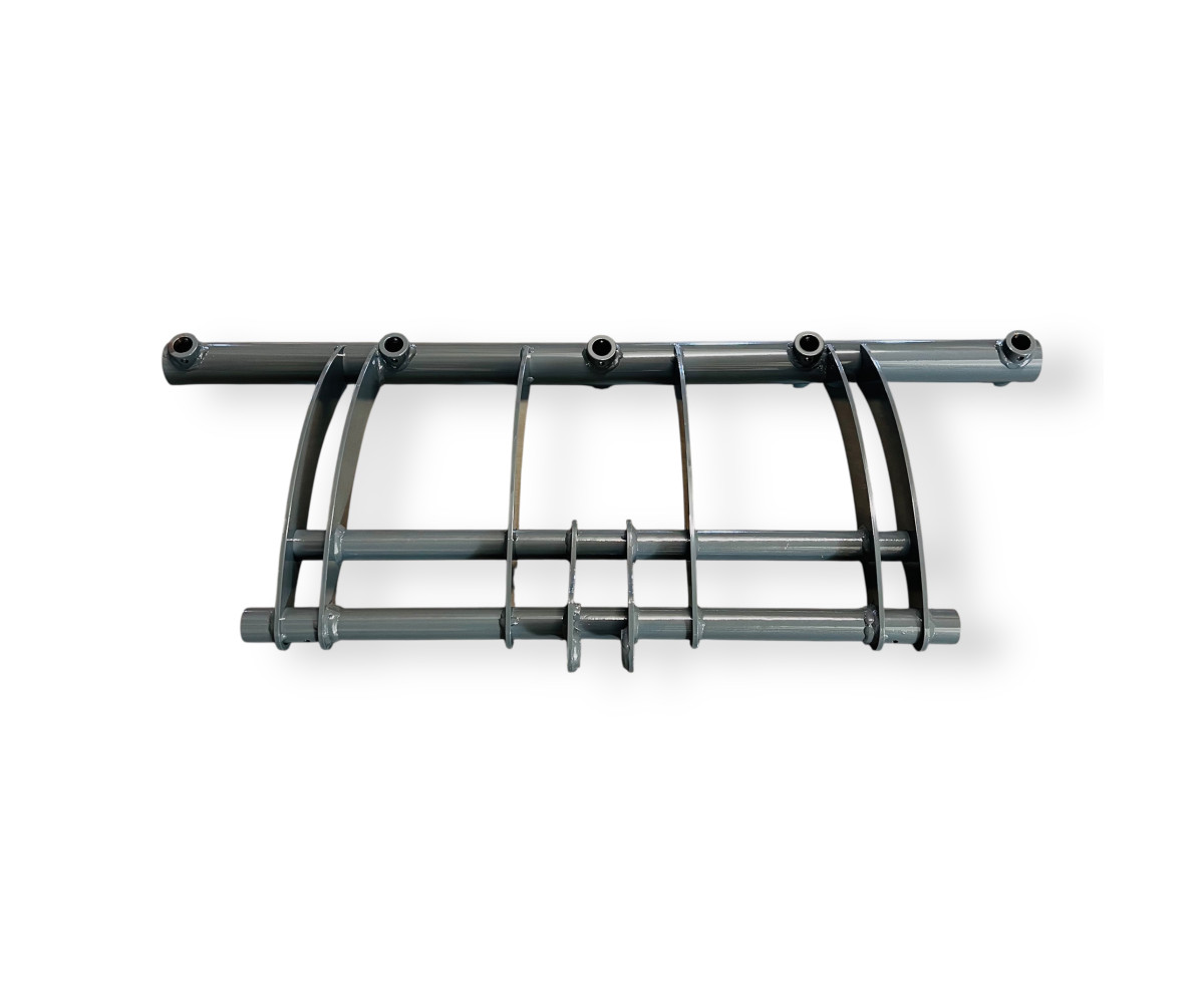 Bucket clamping frame