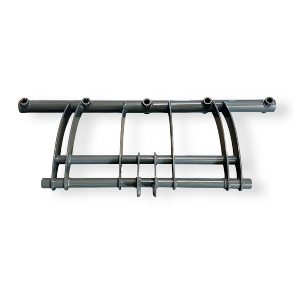 Bucket clamping frame