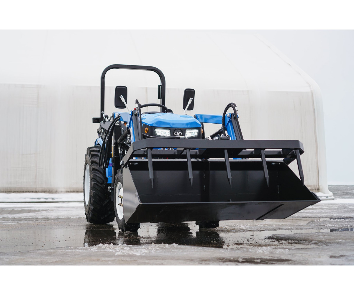 Hinomoto HM250 su multifunkciniu krautuvu