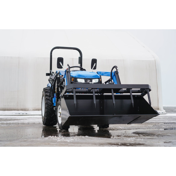 Hinomoto HM250 su multifunkciniu krautuvu