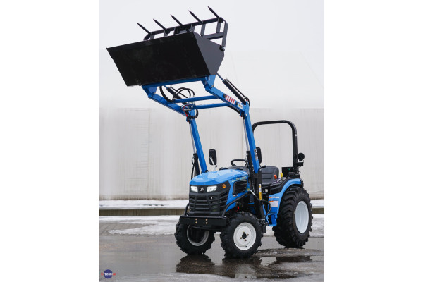 Hinomoto HM250 su multifunkciniu krautuvu