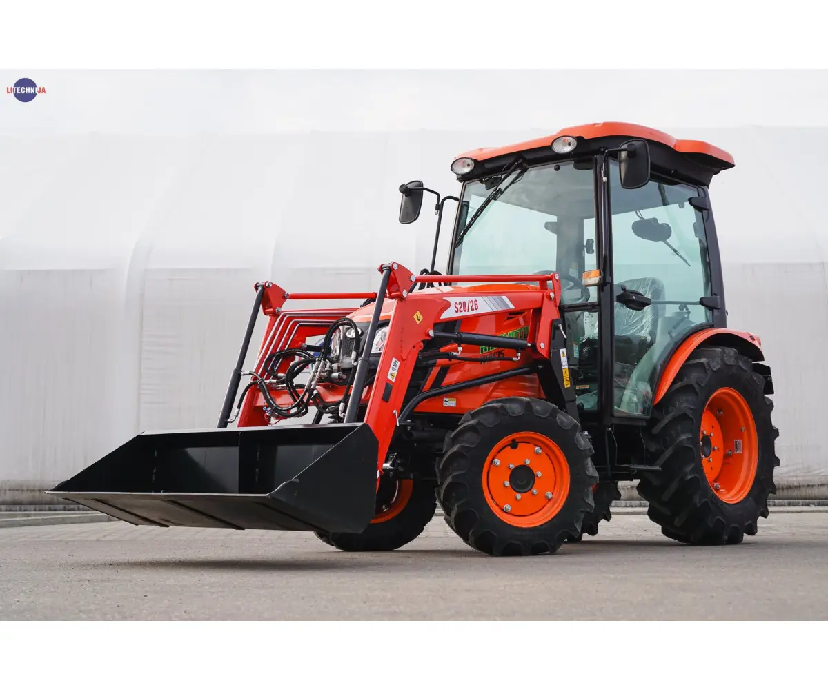 HINOMOTO HM475 su frontaliniu krautuvu