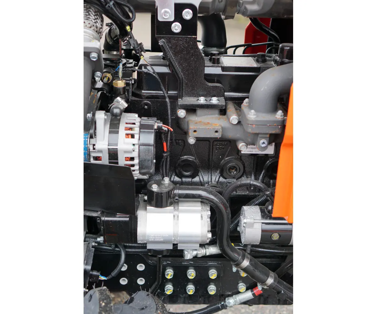 HINOMOTO HM475 su frontaliniu krautuvu