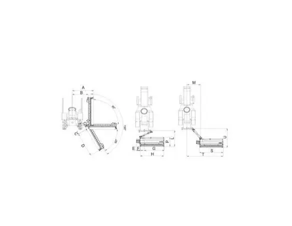 Plaktukinė žoliapjovė AGMA R.OS/J205 su alkūne